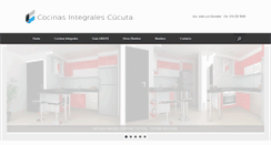 Desktop Screenshot of cocinasintegralescucuta.com